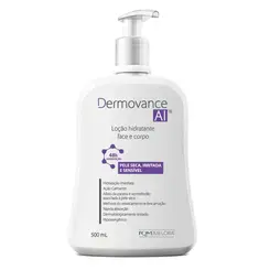 Dermovance AI Loção Hidratante Face e Corpo para Peles Secas, Irritada e Sensível 500ml