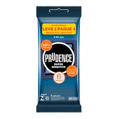 PRESERVATIVO PRUDENCE SUPER SENSIVE L8P6UN