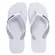 Sandália Havaianas Dual Branco/Cinza Gelo 43/44