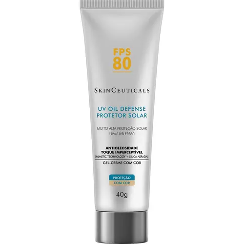 Protetor Solar SkinCeuticals UV Oil Defense FPS80 Com Cor 40g