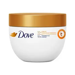 Máscara de Tratamento Dove 10 Em 1 Brilho 10% Vitaminas E&E 270G