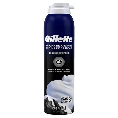 Espuma Gillette 150Gr Carvão