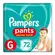 Fralda Pampers Pants Ajuste Total G 72 Unidades