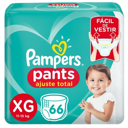 Fralda Pampers Pants Giga Xg 66Un