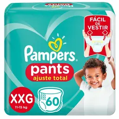 Fralda Pampers Pants Giga Xxg 60Un