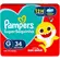 Fralda Pampers Supers Mega G 34Un