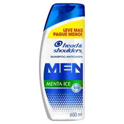 SH HEAD SHOULDERS 650ML MENTOL REFRESCAN