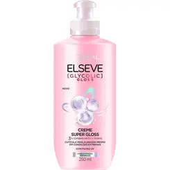 CREME PARA PENTEAR SUPER GLOSS L ORÉAL PARIS ELSEVE GLYCOLIC GLOSS 250ML