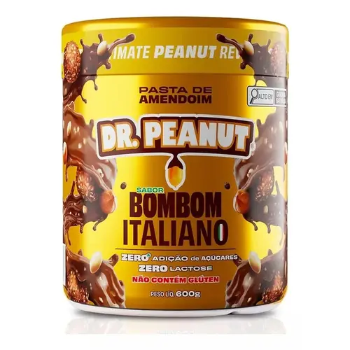 Pasta de Amendoim Sabor Bombom Italiano 600g
