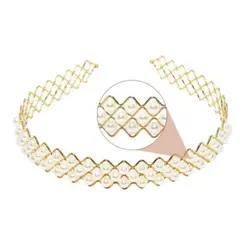 Tiara Cabelo Life B Perolas Daisy Com 1 Unidade