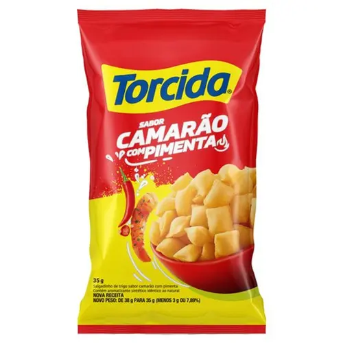 Salgadinho Torcida Camarao 35G