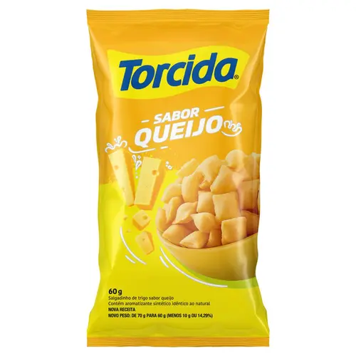 Salgadinho Torcida Queijo 60G