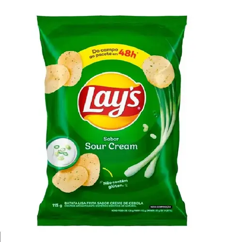 Salgadinho Lays Sour Cream 115G