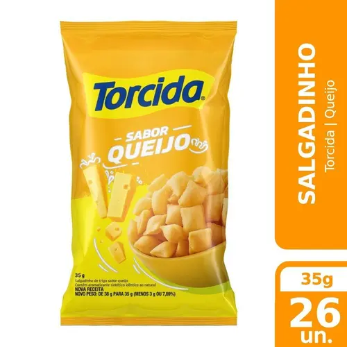 Salgadinho Torcida Queijo 35G