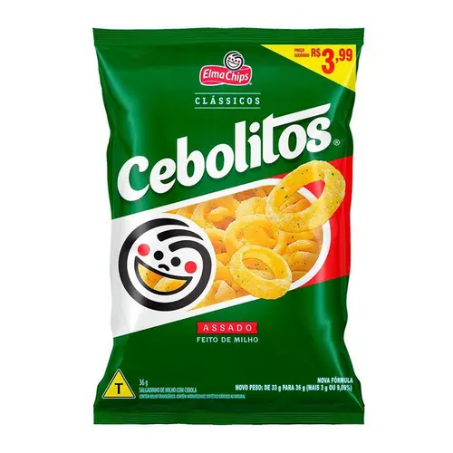 Salgadinho Cebolitos 36G
