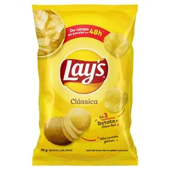 Salgadinho Lays Classicas 70G
