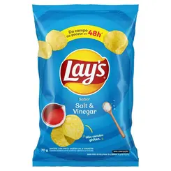 Salgadinho Lays Salt Vinegar 70G