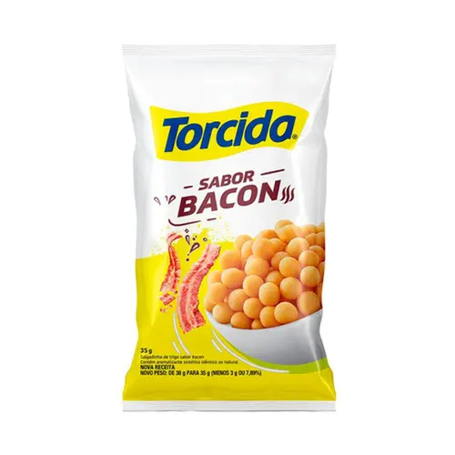 Salgadinho Torcida Bacon 35G