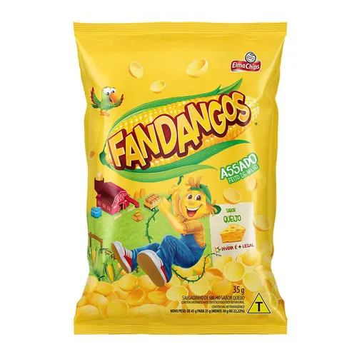 Salgadinho Fandangos Queijo 35G