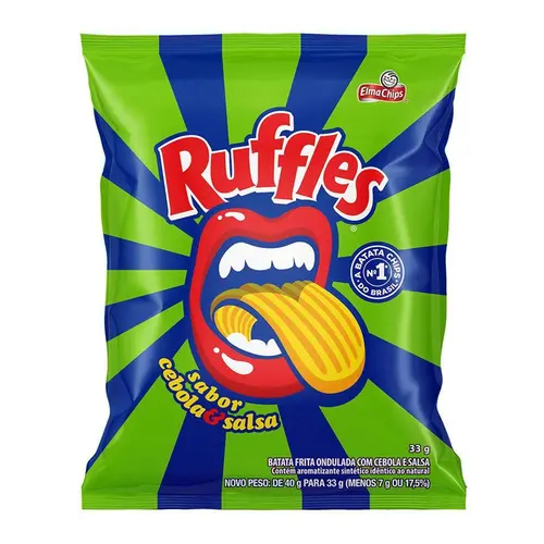 Salgadinho Ruffles Cebola E Salsa 33G