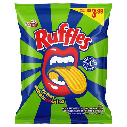 Salgadinho Ruffles Cebola E Salsa 32G