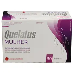Quelatus Mulher 30 cápsulas