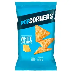 SALGADINHO ELMA CHIPS POPCORNERS WHITE CHEDDAR 57G