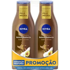 Nivea Duopack Hidrat Beleza Radiante Cuidado Int 400Ml