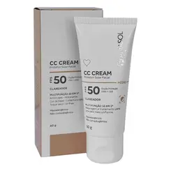 Protetor Solar Facial Anasol CC Cream FPS50 Médio 60g