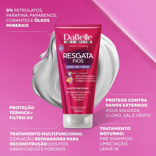 Dabelle Oleo Creme Resgata 190Ml