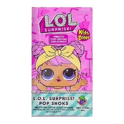 Pirulito Pop Shoks Lol Surprise