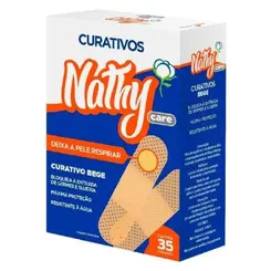Curativo Nathy Bege C/ 35 Un