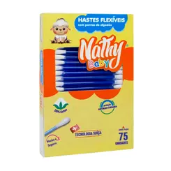 Hastes Flexíveis Nathy Baby 75 Unidades