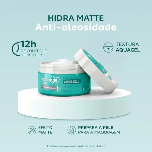 Monange Facial Hidra Matte 80G