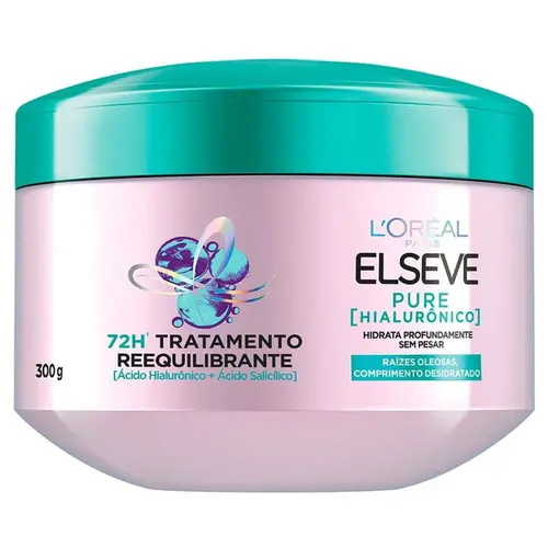 CREME TRAT ELSEVE PURE HIALURONICO 300G
