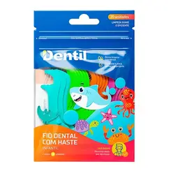 Fio Dental Com Haste Kids 20 Unidades Dentil Pro