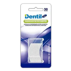 Passador Fio Dental Resistente Encerado Dentil Pro 30 Unidades