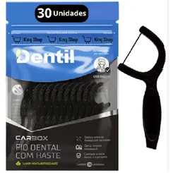 Fio Dental Com Haste Carbox 30 Unidades Dentil Pro