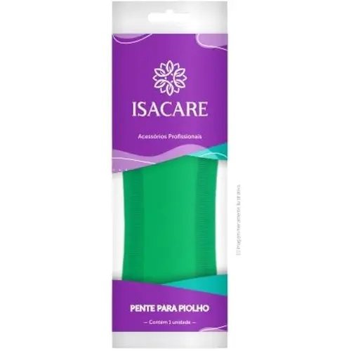 Pente P/ Piolho C/ Cabo Isacare Botanic