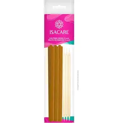 Kit 3 Lixas Unha+3 Palitos Madeira Isacare Botanic