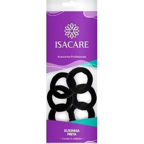 Elastico De Meia Colorido P/ Cabelo C/06 Isacare Botanic