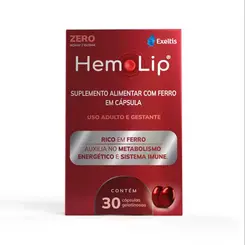 HemoLip com 30 Cápsulas