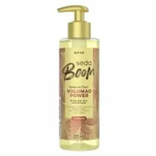 Seda Boom Volumao Black Oleo Tex 200Ml