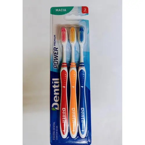 Escova Dentil Power Premium 3Un Macia