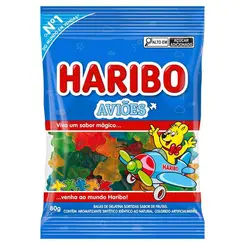 Bala Haribo Avioes 80G