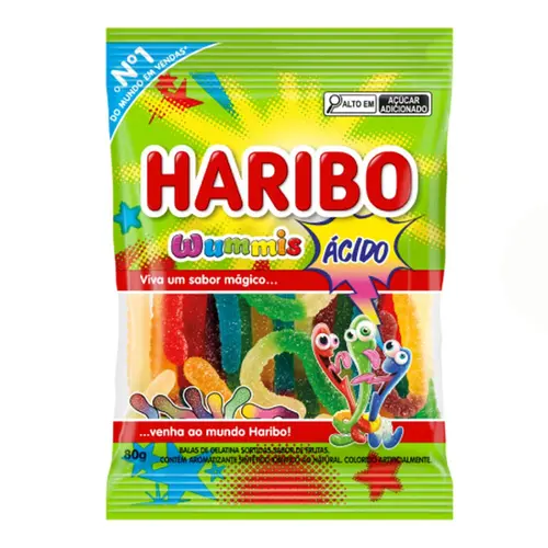 Bala Haribo Wummis 80G