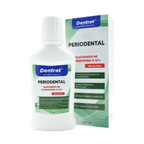 Solução Bucal Periodental Zero Alcool - Dentrat