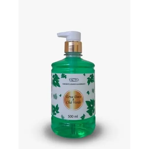 Sabonete Liquido 1 Litro Erva Doce E Chá Verde - Tacto