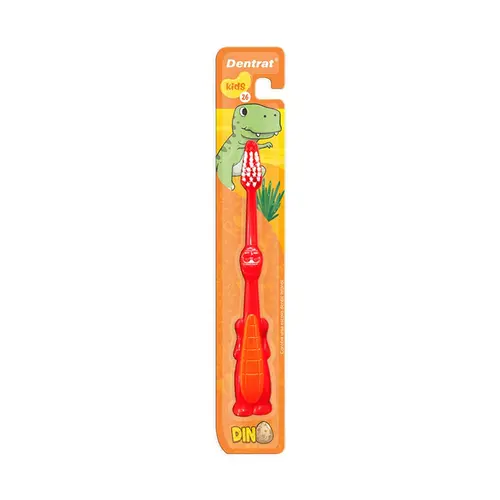 Escova Dental Infantil Dino - Dentrat