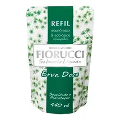 Refil Sabonete Liquido 400Ml Erva Doce E Chá Verde - Tacto